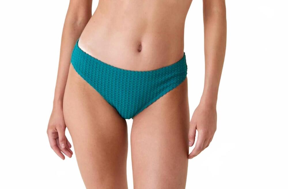 NEW ANDIE SWIM classic bikini bottom in caribbean crochet